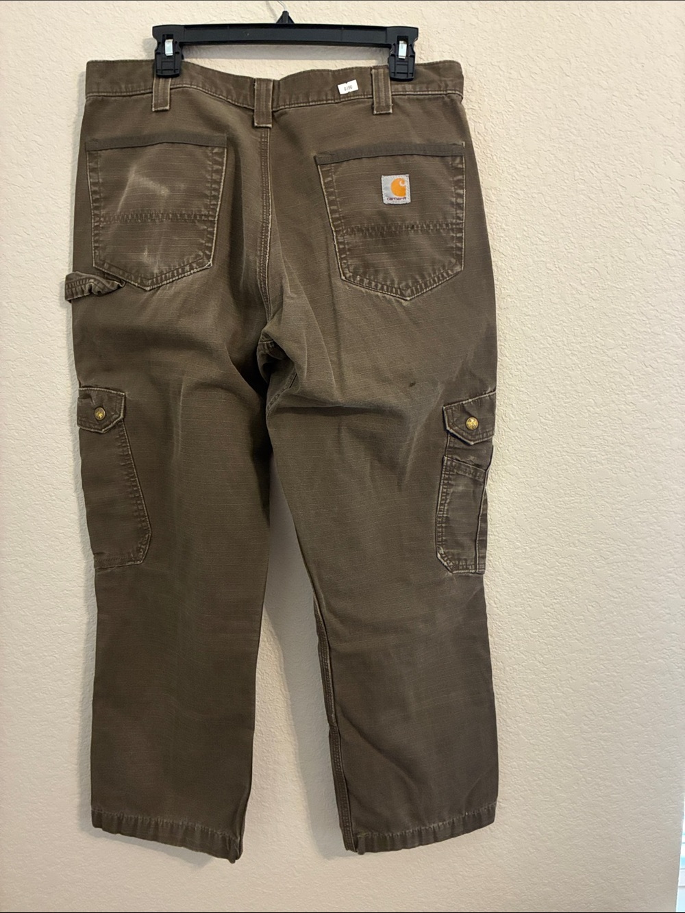 0190 Carhartt men’s 36/30 carpentry work Jeans - Picture 2 of 4